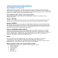 Page copy for beauty clinic website