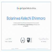 Digital Marketing Certificate from Google