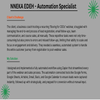 Zapier Automation Poject