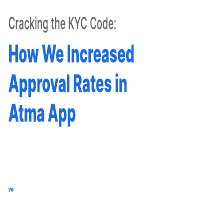 Case Study - Improving KYC Approval rate