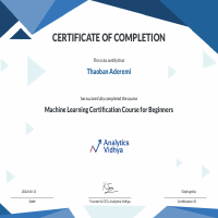 Certification