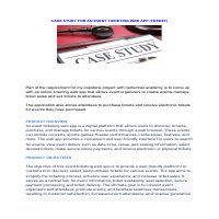 Case Study for an event ticketing web app (TEEKET