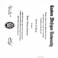 University Diploma