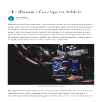 Article posted on Medium