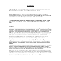 Mini Case Study for Applicant Screening on the Future of HRM