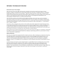 Reparel Technology Review