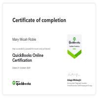 QuickBooks Certified ProAdvisor