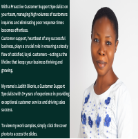 Customer Support Specialist via email, Phone, & Chat