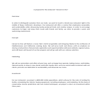 Sample Proposal