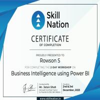 MS Power BI Certified 