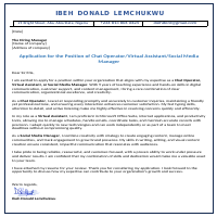 Ibeh Donald Resume