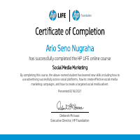 SMM Certificate