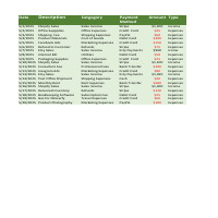 Monthly Bookkeeping-Sample