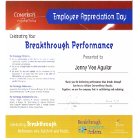 Breakthrough Performance