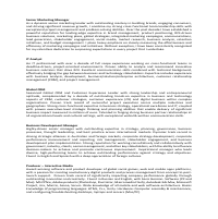 Sample LinkedIn Profile Summaries