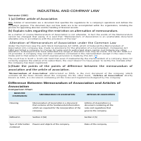 MS Word type document