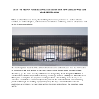 Meet the Heaven for Bibliophile on Earth