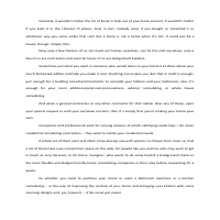 Article Writing Sample