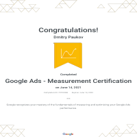 Google Ads - Measurement Certification