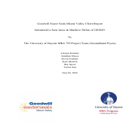 MBA Capstone Final Document - Yamin Sun Lead