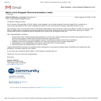Recommendation Letter From My Last Client