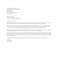 Florida Price Savers Letter of Recommendation