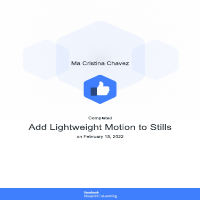 Add Lightweight Motion to Stills
