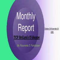 Social Media Management for TCP BriLyn's page