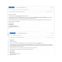 Email Samples