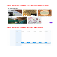 Social Media Management -  creating Design by CANVA 