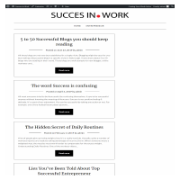 Blogging | Success In Work