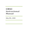 Sample Manual Created Partial Doc