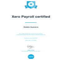 Xero payroll certified 