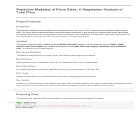 Machine Learning | Regression Analysis