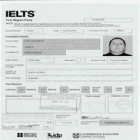 IELTS Certificate