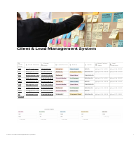 Client and Lead Management