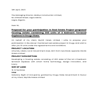Investment Proposal