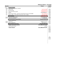 Balance Sheet