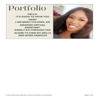 Kindly check out the previous jobs I've donr
