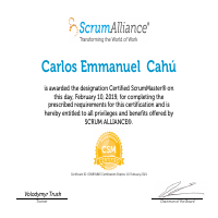 Scrum Certification