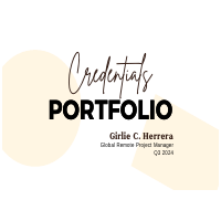 GCHerrera Project Manager Credentials & Sample Works Q3 2024