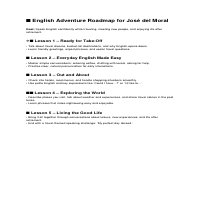 Roadmap for my students