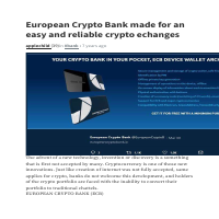 European Bank