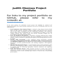 Project Portfolio on GitHub