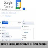 Calendar Management using Google Calendar & Calendly