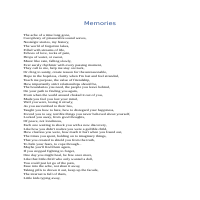 Memories