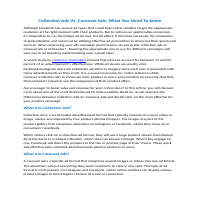 SEO website content sample (eCommerce Marketing
