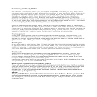 Maintaining The Pearly Whites