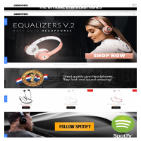 Headphones designed for gym goers