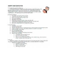 Training manual writing - Health & Hygiene